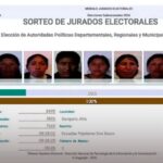 TSE define este viernes por sorteo a los jurados electorales; listas se conocerán…