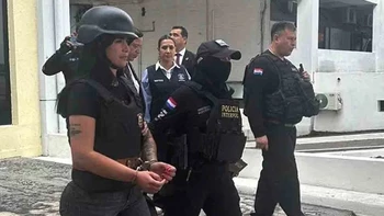 Paraguay refuerza seguridad de Gianina García tras captura de Sebastián Marset