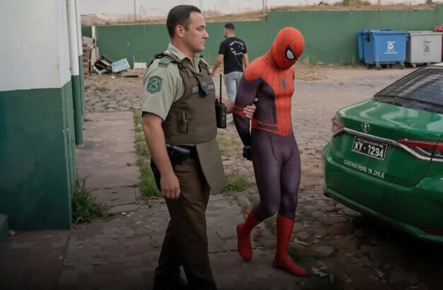 Capturan al “Hombre Araña” en Chile: tenía orden de aprehensión…