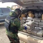 Persecución y captura: decomisan más de 300 kilos de marihuana en Oruro