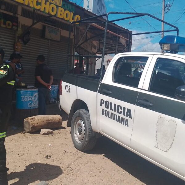Hallan a una persona sin vida en un local de coca machucada en Santa Cruz