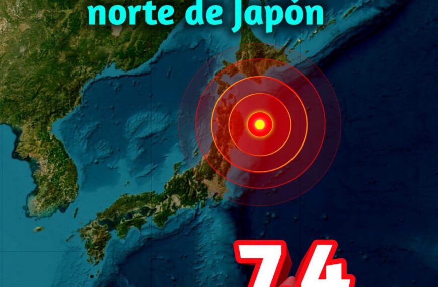 Terremoto de magnitud 7,4 sacude el norte de Japón y activa alerta de tsunami