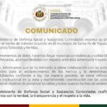 DEFENSA SOCIAL EXPRESA SOLIDARIDAD TRAS TRÁGICO ACCIDENTE EN YAPACANÍ