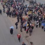 Mineros cooperativistas se concentran en El Alto y anuncian marcha hacia La Paz