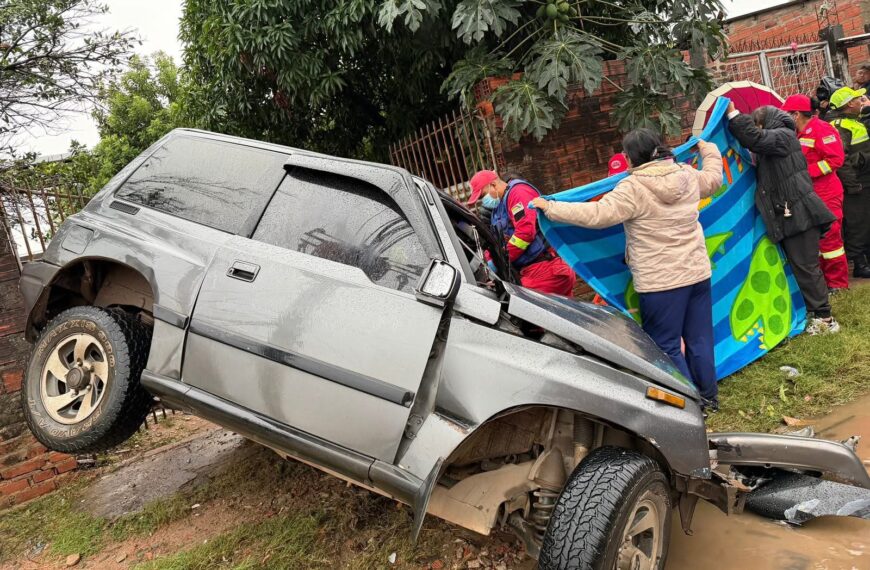 Mañana trágica en Santa Cruz: una mujer fallece en aparatoso&hellip;