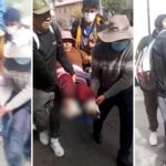 Mujer resulta herida en medio de enfrentamientos en el centro paceño