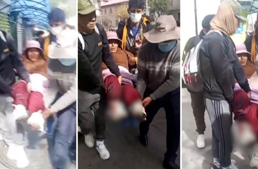Mujer resulta herida en medio de enfrentamientos en el centro&hellip;