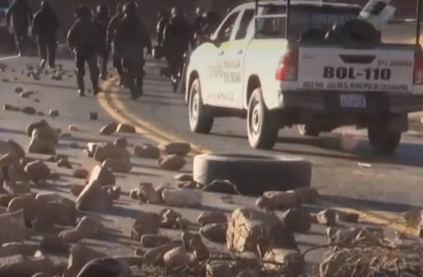 #Cochabamba | Reportan enfrentamientos y uso de explosivos en la…