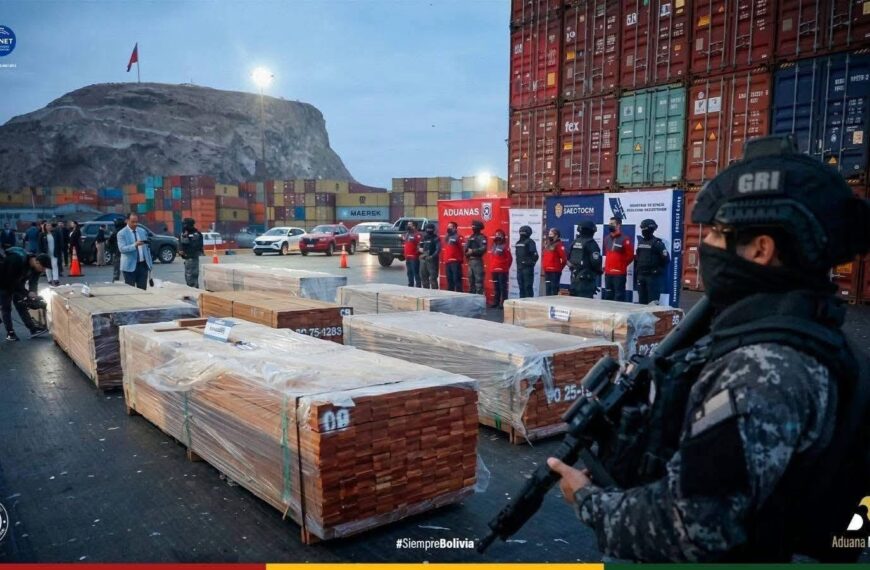 Bolivia y Chile refuerzan cooperación tras hallazgo de droga oculta…