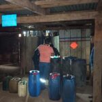 Decomisan 1.800 litros de combustible almacenado de forma irregular durante operativo en Riberalta