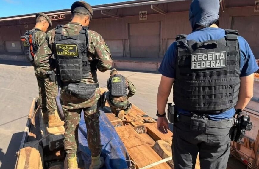 Brasil intercepta ocho camiones con madera procedente de Bolivia e investiga posible cargamento millonario de droga