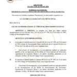 Ley 1741 entra en vigencia y amplía herramientas para investigar legitimación de ganancias…
