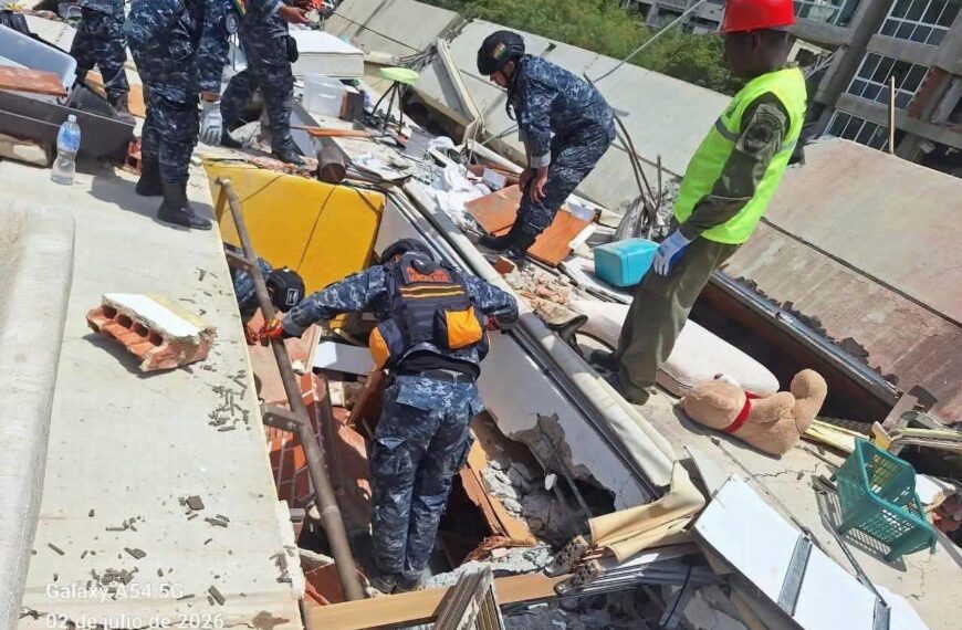 Contingente boliviano amplía su labor humanitaria en Venezuela con evaluación de estructuras y apoyo a damnificados