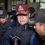 Excomandante Zúñiga llega a La Paz para el inicio del juicio por la…