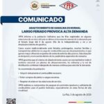YPFB atribuye filas en surtidores al aumento de la demanda por el feriado…