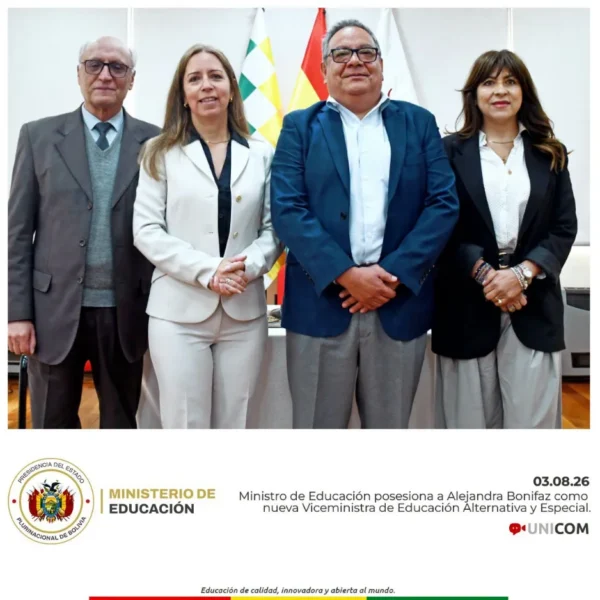 Alejandra Bonifaz asume como nueva viceministra de Educación Alternativa y Especial