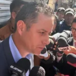 Edmand Lara confirma breve conversación con Luis Arce durante visita a San Pedro