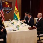 Beller difunde imágenes de Cerimedo junto a Paz en reuniones oficiales