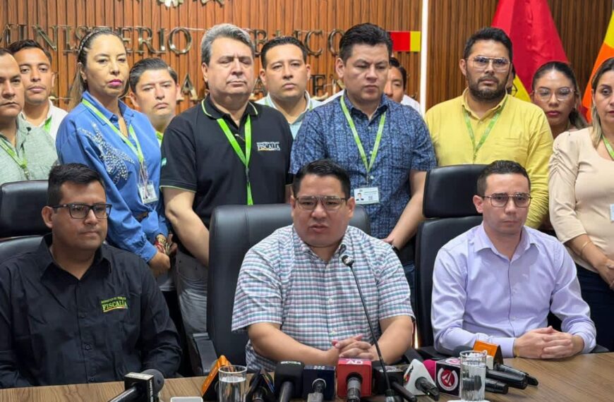 Fiscalía remitirá a La Paz la denuncia contra la esposa…