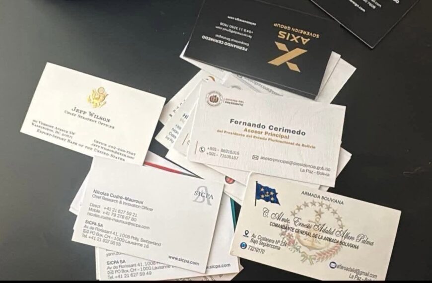 Allanamiento a vivienda de Cerimedo deja al descubierto tarjetas que…