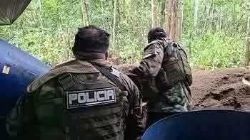 ENFRENTAMIENTO DURANTE OPERATIVO ANTIDROGA EN VILLA TUNARI